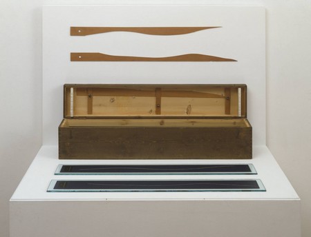 Marcel Duchamp - 3 stoppages-étallon (1912) Philadelphie, Musée des Beaux-Arts