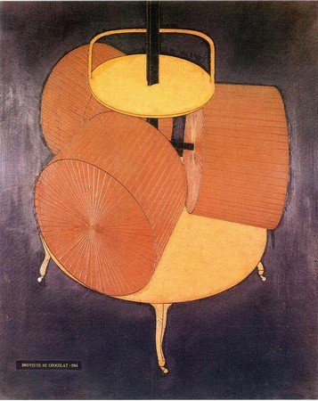 Marcel Duchamp - Broyeuse de chocolat (1913) Philadelphie, Musée des Beaux-Arts