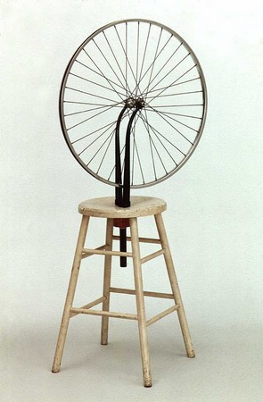 Marcel Duchamp - Roue de bicyclette (1913) Philadelphie, Musée des Beaux-Arts