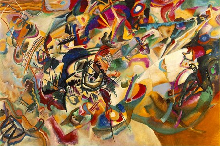 Vassily Kandinsky - Composition VII (1913) 200 x 300 cm Galerie Tretyakov, Moscou
