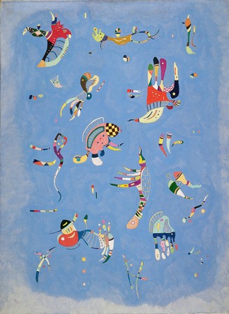 Vassily Kandinsky - Bleu ciel (1940), 100 x 73 cm Centre Pompidou Paris