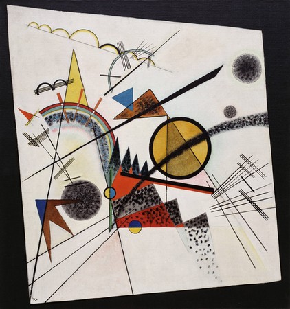 Vassily Kandinsky - Dans le carré noir (1923) 60 x 80 cm lithographie