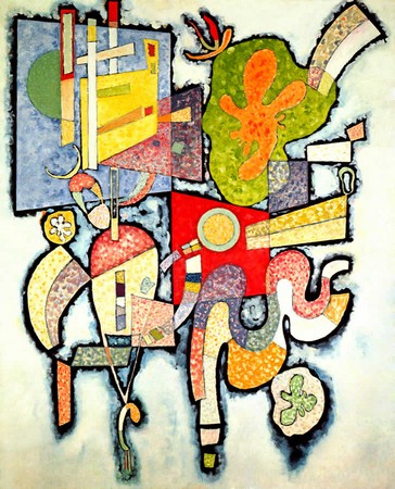 Vassily Kandinsky - Complexité simple (1939), 100 x 81 cm Centre Pompidou Paris