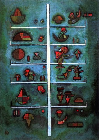 Vassily Kandinsky - Étages (1929) 56 x 41 cm Solomon R. Guggenheim Museum, New York
