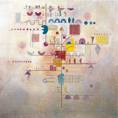 Vassily Kandinsky - Montée gracieuse (1934) Solomon R. Guggenheim Museum, New York