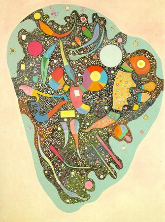 Vassily Kandinsky - Ensemble multicolore (1938), 116 x 89 cm Solomon R. Guggenheim Museum, New York