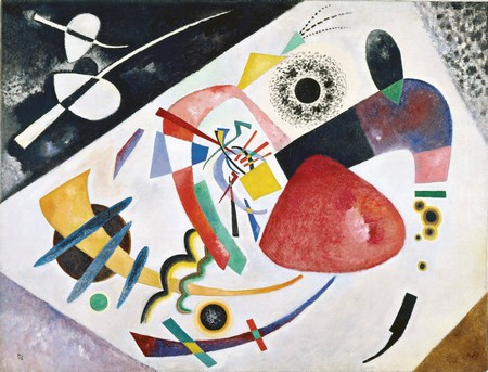 Vassily Kandinsky - Taches rouges 2 (1921) 137 x 181 cm Städtische Galerie im Lenbachhaus, Munich