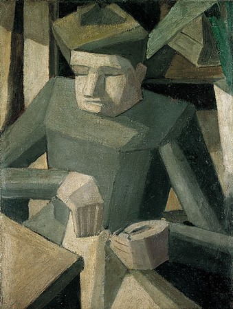 Fernand Léger - La couseuse (1909-1910) 73 x 54 cm Centre Pompidou