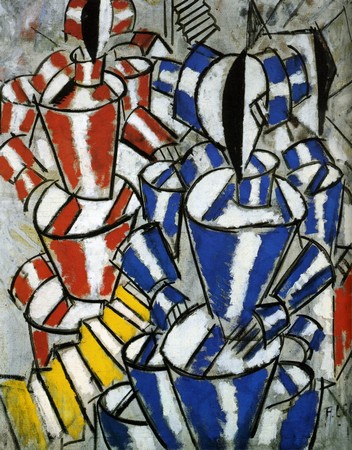 Fernand Léger - L'escalier (1913) 144 x 118 cm Kunsthaus Zurich