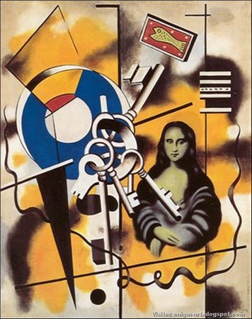 Fernand Léger - Joconde aux clés (1930) 91 x 72 cm Musée national Fernand Léger - Biot