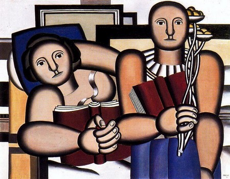 Fernand Léger - La lecture (1924) 113,5 x 146 cm Centre Pompidou